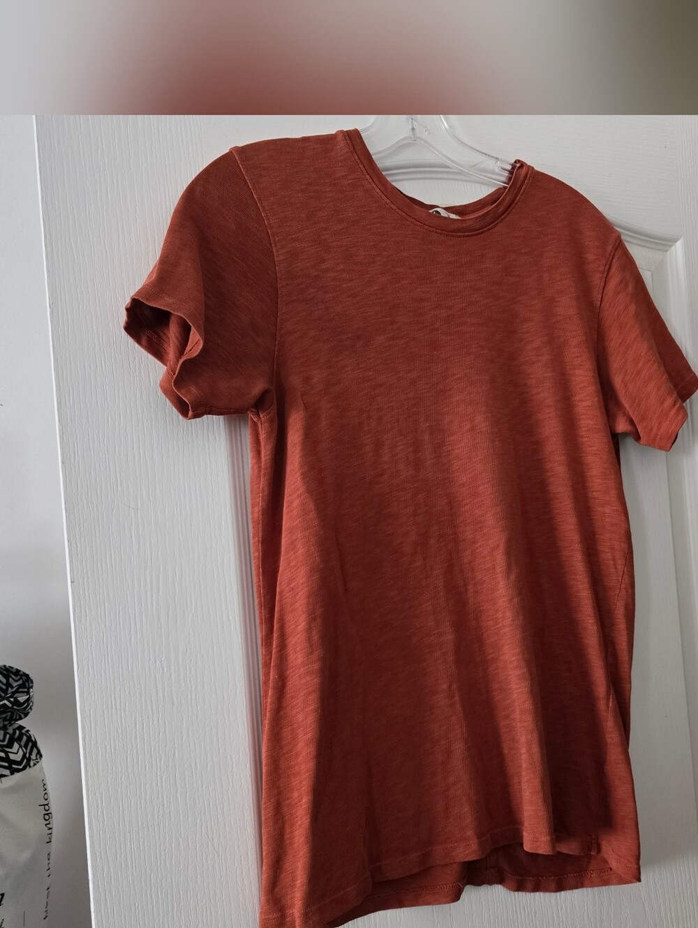 Womens Rust Short-Sleeve Crewneck T-Shirt